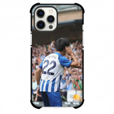 Kaoru Mitoma Phone Case For iPhone and Samsung Galaxy Devices - Kaoru Mitoma Brighton & Hove Albion F.C. Signature Posture Poster