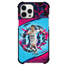 Luka Modric Phone Case For iPhone and Samsung Galaxy Devices - Luka Modric Real Madrid CF Vector Illustration On Graphic Art