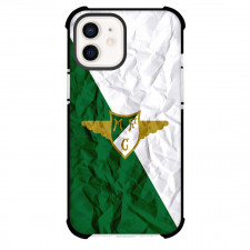 Moreirense FC Phone Case For iPhone Samsung Galaxy Pixel OnePlus Vivo Xiaomi Asus Sony Motorola Nokia - Moreirense FC Logo On Green White Flag Background