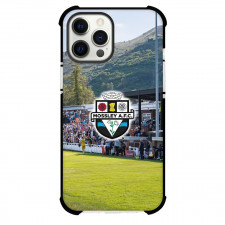 Mossley Football Club Phone Case For iPhone Samsung Galaxy Pixel OnePlus Vivo Xiaomi Asus Sony Motorola Nokia - Mossley Football Club Stadium with Logo Crowd Effect
