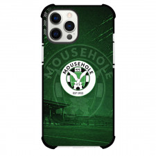 Mousehole Association Football Club Phone Case For iPhone Samsung Galaxy Pixel OnePlus Vivo Xiaomi Asus Sony Motorola Nokia - Mousehole Association Football Club Logo with Angled Shadow Green Effect