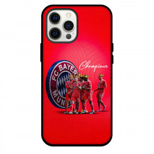 FC Bayern Munich Phone Case For iPhone and Samsung Galaxy Devices - FC Bayern Munich 2022-23 Bundesliga Champions Kings On Red Background