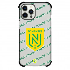 FC Nantes Football Club Phone Case For iPhone and Samsung Galaxy Devices - Nantes Football Club Medley Monogram Wordmark