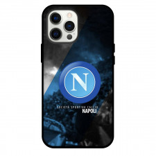 S.S.C. Napoli Phone Case For iPhone and Samsung Galaxy Devices - S.S.C. Napoli Logo Stripe Background