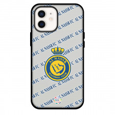 AL Nassr FC Football Club Phone Case For iPhone and Samsung Galaxy Devices - Nassr Football Club Medley Monogram Wordmark