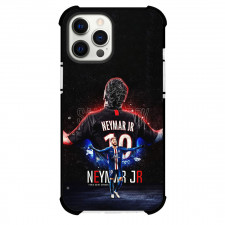 Neymar Jr Phone Case For iPhone and Samsung Galaxy Devices - Neymar Jr 10 Paris Saint-Germain Black Poster Art