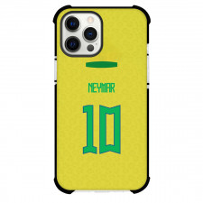 Neymar Jr Phone Case For iPhone and Samsung Galaxy Devices - Neymar Jr Brazil National Football Team No. 10 Jersey