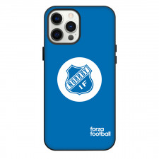 Norrby IF Phone Case For iPhone Samsung Galaxy Pixel OnePlus Vivo Xiaomi Asus Sony Motorola Nokia - Norrby IF Logo On White Round Blue Background Football Club