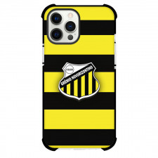 Gremio Novorizontino Phone Case For iPhone Samsung Galaxy Pixel OnePlus Vivo Xiaomi Asus Sony Motorola Nokia - Gremio Novorizontino Logo with Horizontal Stripe Yellow Effect