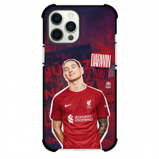 Darwin Nunez Phone Case For iPhone and Samsung Galaxy Devices - Darwin Nunez 27 Liverpool F.C Portrait Poster