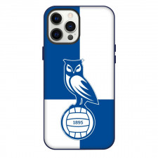EFL League Two Oldham Athletic Phone Case For iPhone Samsung Galaxy Pixel OnePlus Vivo Xiaomi Asus Sony Motorola Nokia - Large Logo Blue And White Background