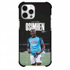 Victor Osimhen Phone Case For iPhone and Samsung Galaxy Devices - Victor Osimhen S.S.C. Napoli Shouting Portrait