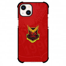 Ostersunds FK Phone Case For iPhone Samsung Galaxy Pixel OnePlus Vivo Xiaomi Asus Sony Motorola Nokia - Ostersunds FK Logo On Blur Red Background Football Club