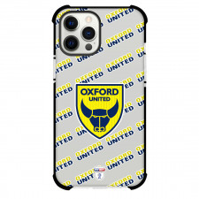 Oxford United FC Phone Case For iPhone and Samsung Galaxy Devices - Oxford Football Club Medley Monogram Wordmark