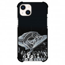 Paris Saint-Germain F.C. Phone Case For iPhone Samsung Galaxy Pixel OnePlus Vivo Xiaomi Asus Sony Motorola Nokia - Paris Saint-Germain F.C. Champions Celebration Flag Wave Grayscale Poster