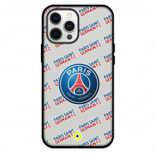 Paris Saint Germain FC Football Club Phone Case For iPhone and Samsung Galaxy Devices - Germain Football Club Medley Monogram Wordmark