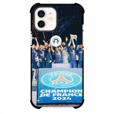Paris Saint-Germain F.C. Phone Case For iPhone Samsung Galaxy Pixel OnePlus Vivo Xiaomi Asus Sony Motorola Nokia - Paris Saint-Germain F.C. Team Holds Champions Tropy 2024 Poster