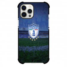 Club de Futbol Pachucau Phone Case For iPhone Samsung Galaxy Pixel OnePlus Vivo Xiaomi Asus Sony Motorola Nokia - Club de Futbol Pachucau Stadium with Logo Blur Blue Effect