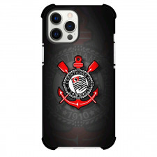 Sport Club Corinthians Paulista Phone Case For iPhone Samsung Galaxy Pixel OnePlus Vivo Xiaomi Asus Sony Motorola Nokia - Sport Club Corinthians Paulista Logo with Blur Logo Effect Background