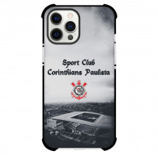 Sport Club Corinthians Paulista Phone Case For iPhone Samsung Galaxy Pixel OnePlus Vivo Xiaomi Asus Sony Motorola Nokia - Sport Club Corinthians Paulista Stadium with Logo Fog Fade Effect
