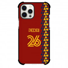 Pedri Phone Case For iPhone and Samsung Galaxy Devices - Pedri Spain National Football Team No. 26 Jersey