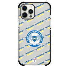 Peterborough United FC Phone Case For iPhone and Samsung Galaxy Devices - Peterborough Football Club Medley Monogram Wordmark
