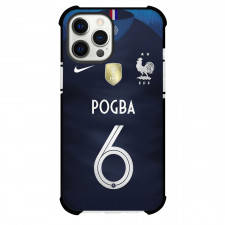 Paul Pogba Phone Case For iPhone and Samsung Galaxy Devices - Paul Pogba France National Football Team No. 6 Jersey