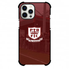 Potters Bar Town Football Club Phone Case For iPhone Samsung Galaxy Pixel OnePlus Vivo Xiaomi Asus Sony Motorola Nokia - Potters Bar Town Football Club Stadium with Logo Crowd Red Effect