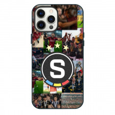 AC Sparta Prague Phone Case For iPhone Samsung Galaxy Pixel OnePlus Vivo Xiaomi Asus Sony Motorola Nokia - Logo Team Collage Background