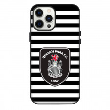 Queen's Park Phone Case For iPhone Samsung Galaxy Pixel OnePlus Vivo Xiaomi Asus Sony Motorola Nokia - Logo In White And Black Background Football Club