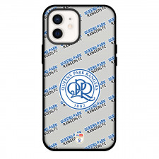 Queens Park Rangers FC Phone Case For iPhone and Samsung Galaxy Devices - Queens Football Club Medley Monogram Wordmark
