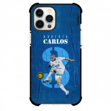 Roberto Carlos Case For iPhone Samsung Galaxy Pixel OnePlus Vivo Xiaomi Asus Sony Motorola Nokia - Roberto Carlos Kicking In Blue Background