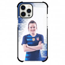 Rose Lavelle Phone Case For iPhone and Samsung Galaxy Devices - Rose Lavelle United States Women's National Football Portrait Wearing 2018-19 Jersey