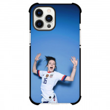 Rose Lavelle Phone Case For iPhone and Samsung Galaxy Devices - Rose Lavelle United States Women's National Football World Cup 2019 Official Portrait On Blue Background