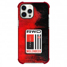 RWDM Phone Case For iPhone Samsung Galaxy Pixel OnePlus Vivo Xiaomi Asus Sony Motorola Nokia - Large Logo In Red And Black Background Football Club
