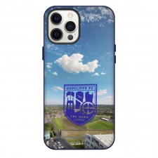 National League North Radcliffe Phone Case For iPhone Samsung Galaxy Pixel OnePlus Vivo Xiaomi Asus Sony Motorola Nokia - Large Logo In Field Background
