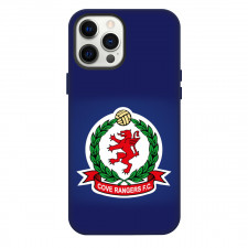 Cove Rangers Phone Case For iPhone Samsung Galaxy Pixel OnePlus Vivo Xiaomi Asus Sony Motorola Nokia - Logo Sticker In Blue Background Football Club