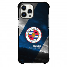 Reading F.C. Phone Case For iPhone and Samsung Galaxy Devices - Reading F.C. Logo Stripe Background
