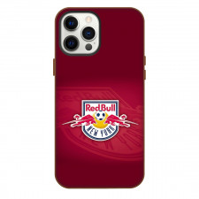 FC Red Bull Salzburg Phone Case For iPhone Samsung Galaxy Pixel OnePlus Vivo Xiaomi Asus Sony Motorola Nokia - Logo Overlay In Red Background