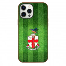 Redditch United Phone Case For iPhone Samsung Galaxy Pixel OnePlus Vivo Xiaomi Asus Sony Motorola Nokia - Logo In Grass Field Football Club