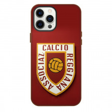 AC Reggiana 1919 Phone Case For iPhone Samsung Galaxy Pixel OnePlus Vivo Xiaomi Asus Sony Motorola Nokia - Logo In Red Gradient Background
