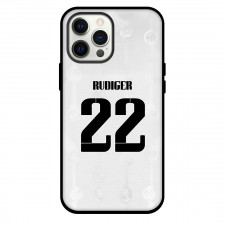Antonio Rudiger Phone Case For iPhone and Samsung Galaxy Devices - Antonio Rudiger Real Madrid CF No. 22 Jersey