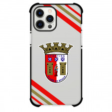 SC Braga B Phone Case For iPhone Samsung Galaxy Pixel OnePlus Vivo Xiaomi Asus Sony Motorola Nokia - Large Logo With Stripe