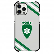 SC Covilha Phone Case For iPhone Samsung Galaxy Pixel OnePlus Vivo Xiaomi Asus Sony Motorola Nokia - Large Logo With Stripe
