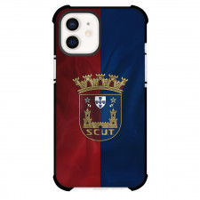 SCU Torreense Phone Case For iPhone Samsung Galaxy Pixel OnePlus Vivo Xiaomi Asus Sony Motorola Nokia - SCU Torreense Logo On Red Blue Flag Background