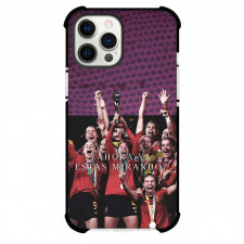 Spain Women National Team World Cup Phone Case For iPhone and Samsung Galaxy Devices - Shouting Trophy