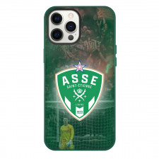 AS Saint Etienne Phone Case For iPhone Samsung Galaxy Pixel OnePlus Vivo Xiaomi Asus Sony Motorola Nokia - Logo Team In Game Background Football Club