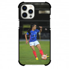 Sakina Karchaoui Phone Case For iPhone and Samsung Galaxy Devices - Sakina Karchaoui France Women's National Football Dribbling Poster