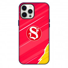 Sandvikens IF Phone Case For iPhone Samsung Galaxy Pixel OnePlus Vivo Xiaomi Asus Sony Motorola Nokia - Sandvikens IF Logo On Red Background Football Club