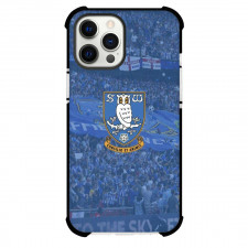 Sheffield Wednesday F.C. Phone Case For iPhone Samsung Galaxy Pixel OnePlus Vivo Xiaomi Asus Sony Motorola Nokia - Sheffield Wednesday F.C. Logo On Gallery Background